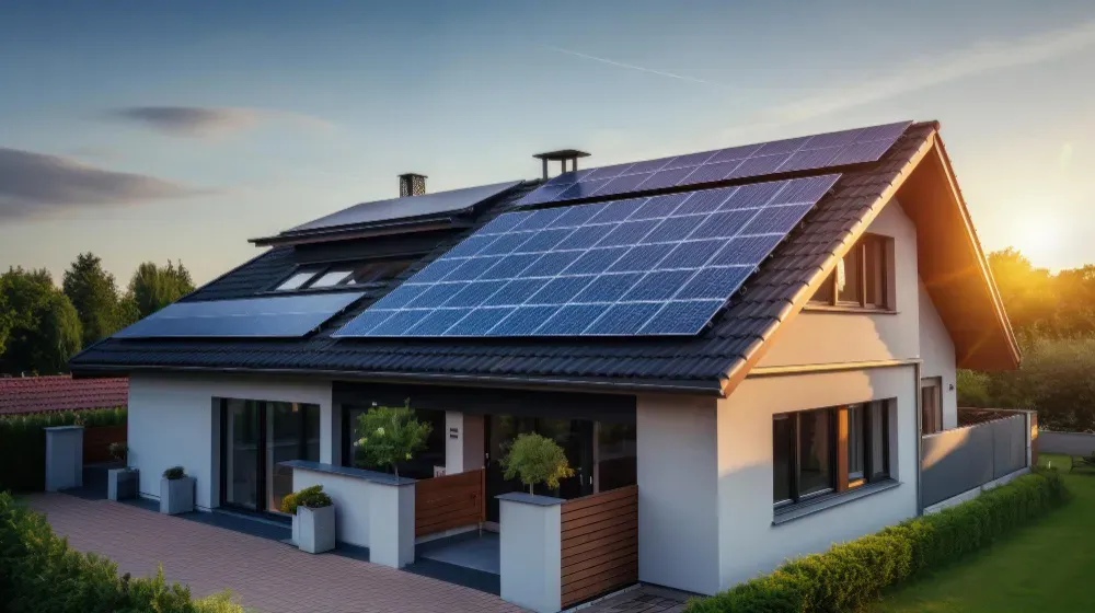 Campbell River Solar panel installation