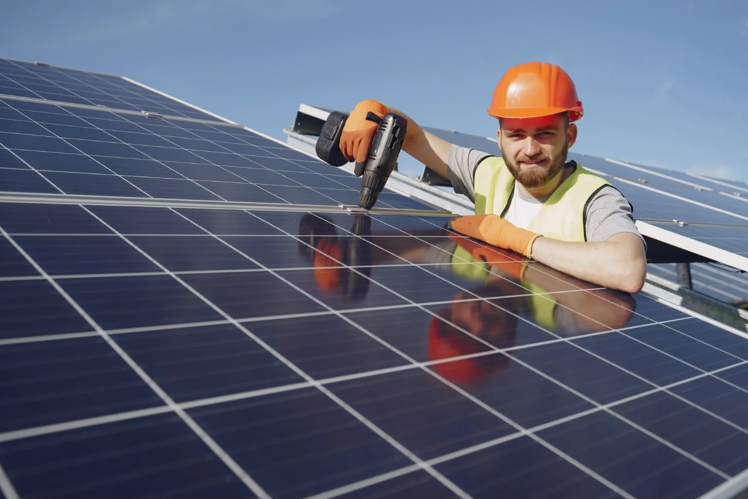 solar panel installation